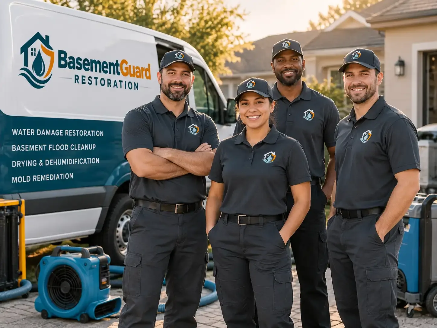 Basement Water Damage Restoration company in Cuddy, PA